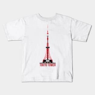 Tokyo Tower Kids T-Shirt